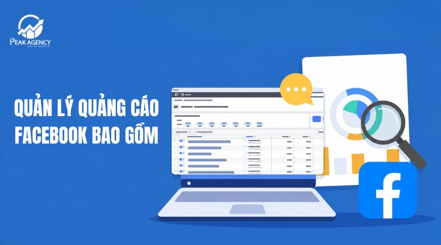 Trình quản lý quảng cáo Facebook bao gồm