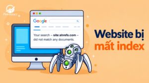 Website bị mất index