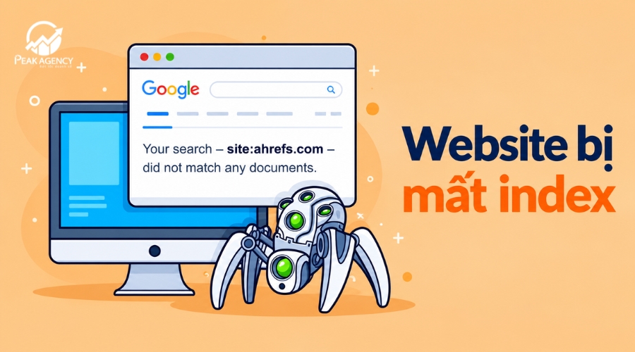 Website bị mất index Website bị mất index