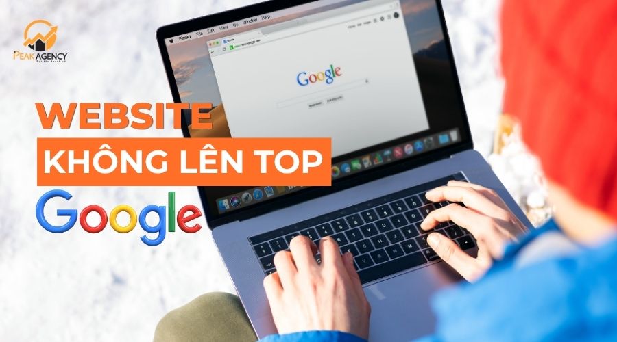 Website không lên top Google Website không lên top Google